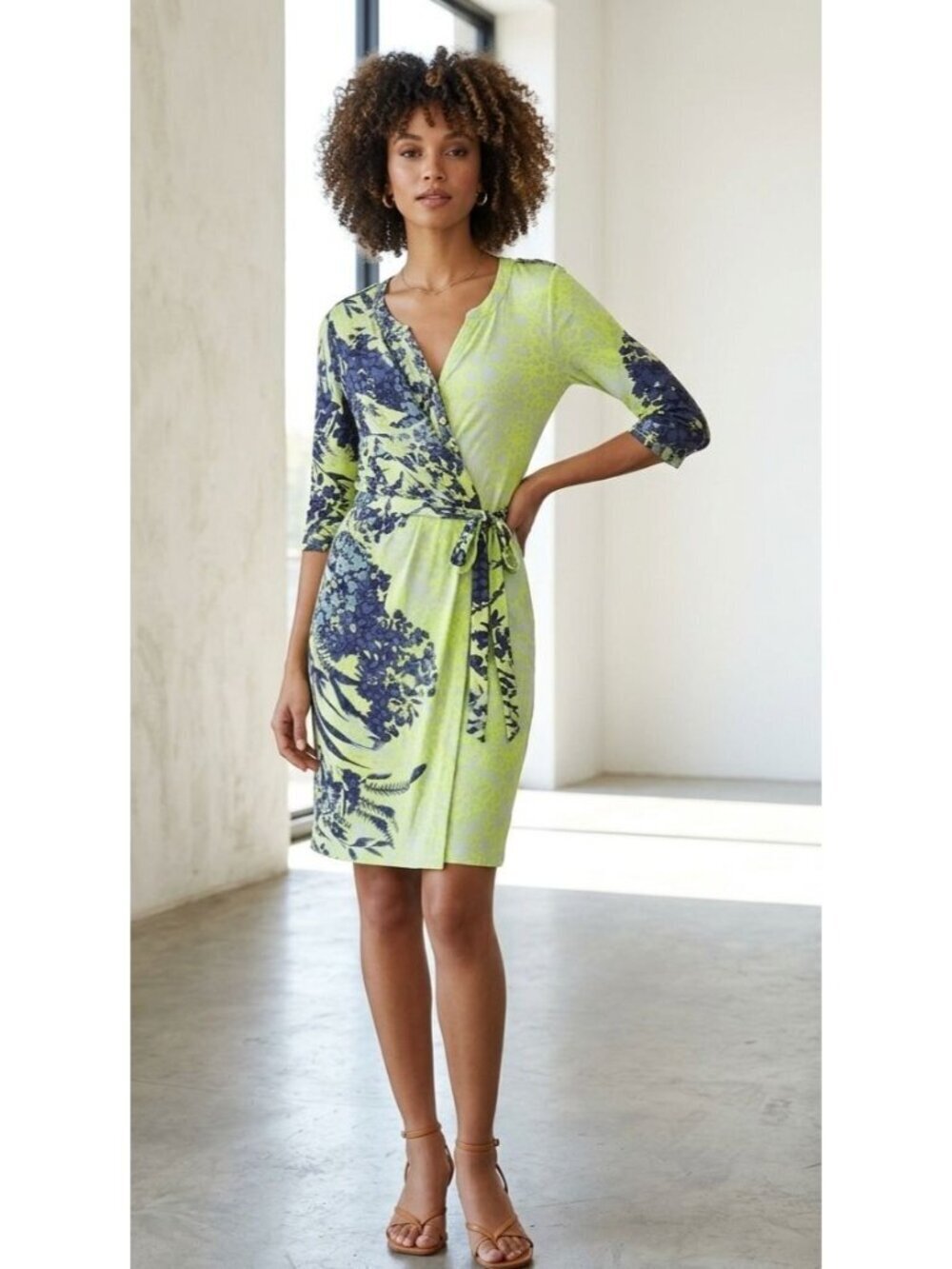Women's - Yoana Baraschi Floral Faux Wrap Dress, Size 4